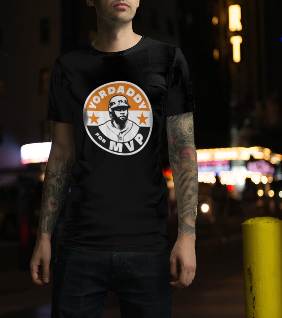 Yordan Alvarez Yordaddy MVP Baseball Star T-Shirt