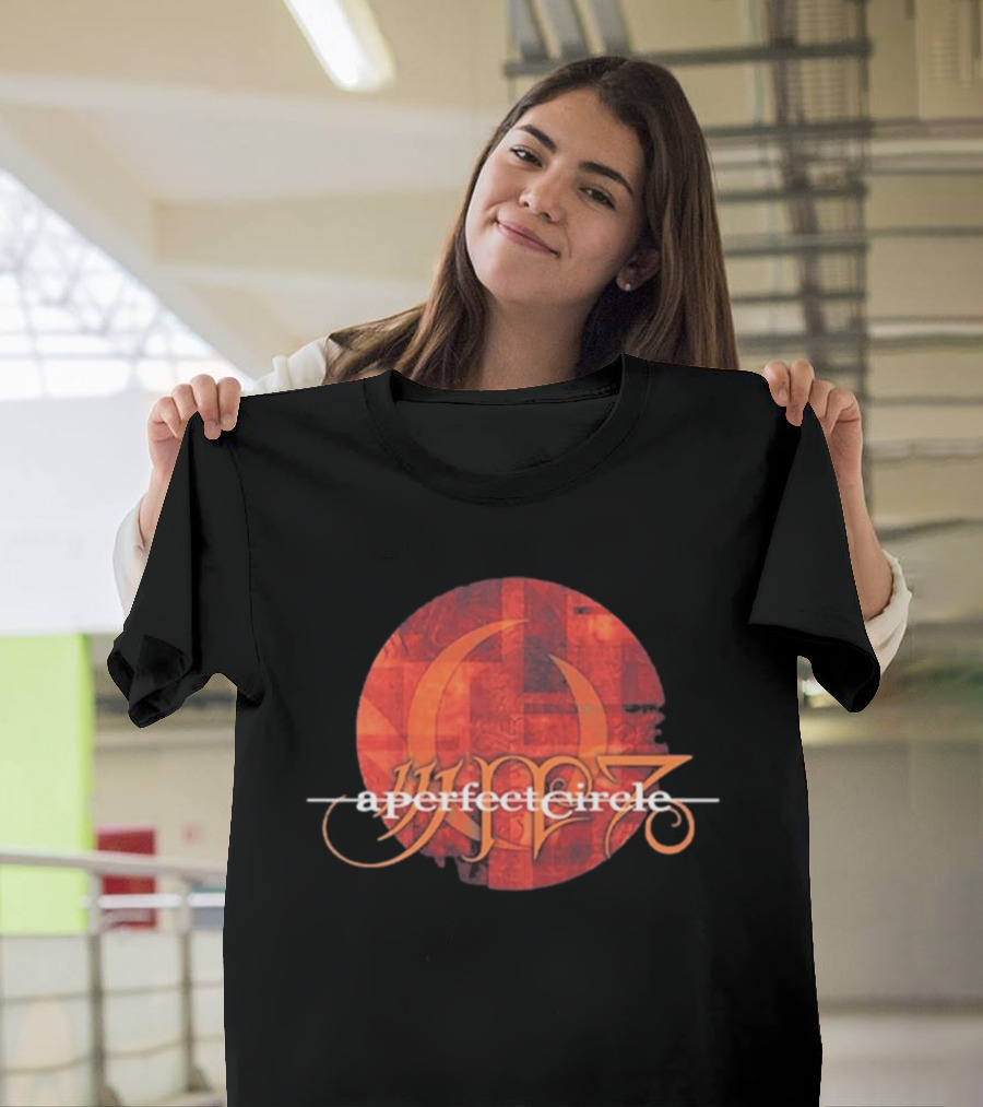 A Perfect Circle Band Logo Red T-Shirt