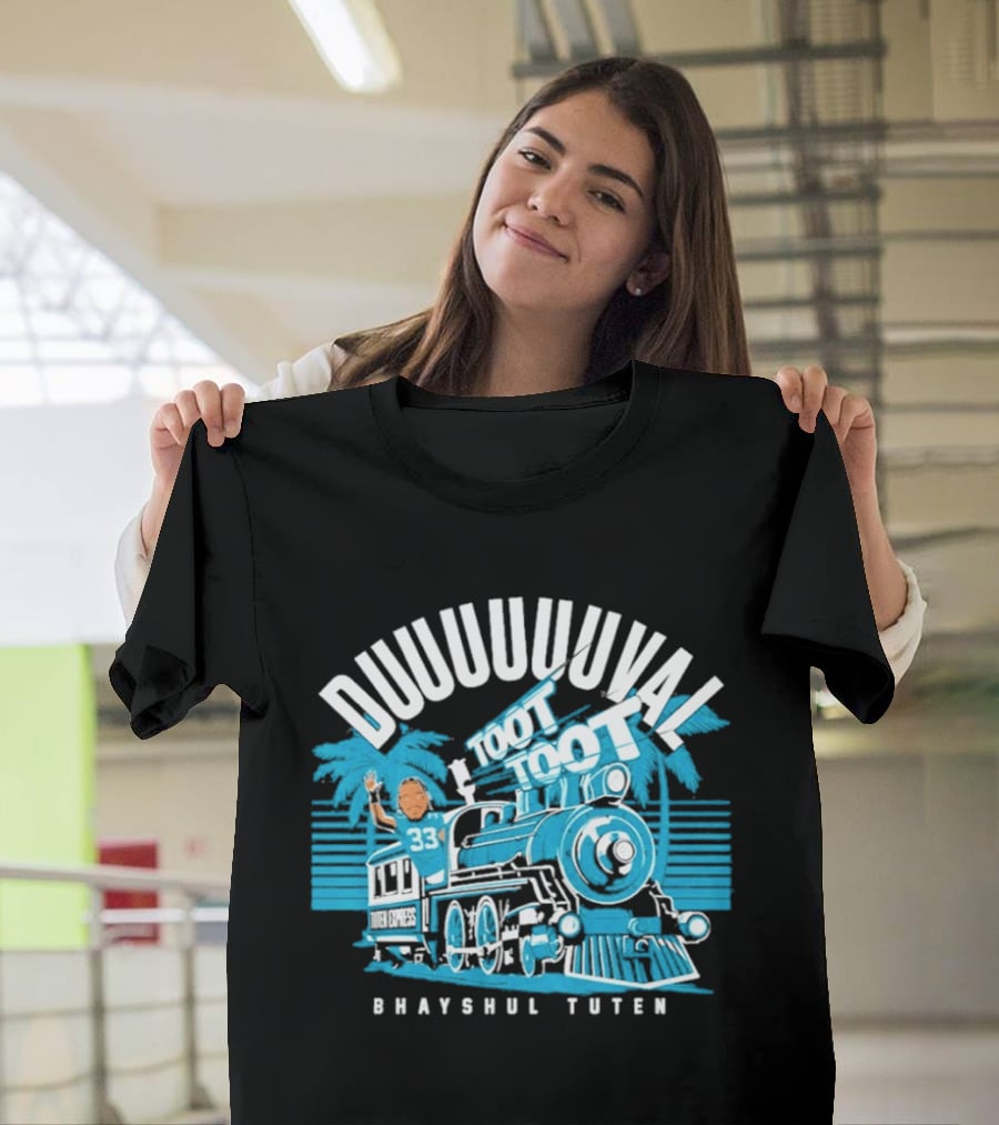 Duuuuuuuval Toot Toot Train Bhayshul Tuten 33 Jacksonville T-Shirt