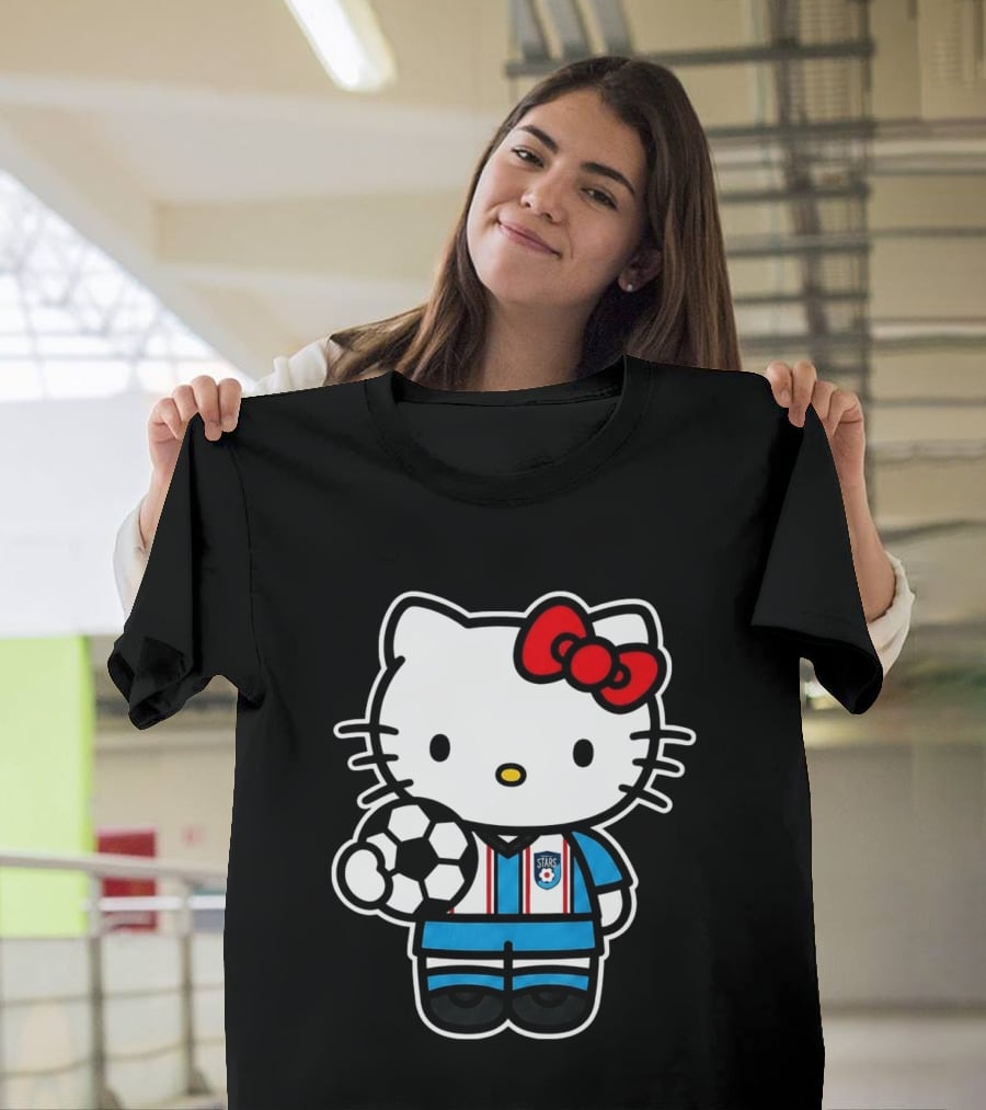 Hello Kitty Chicago Soccer Stars Team Collaboration T-Shirt