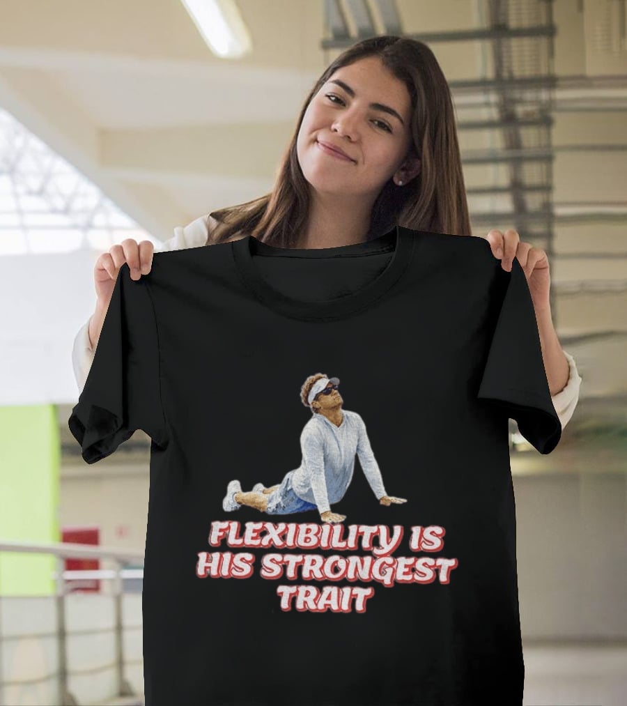 Flexibility Is His Strongest Trait Kiffin Button T-Shirt