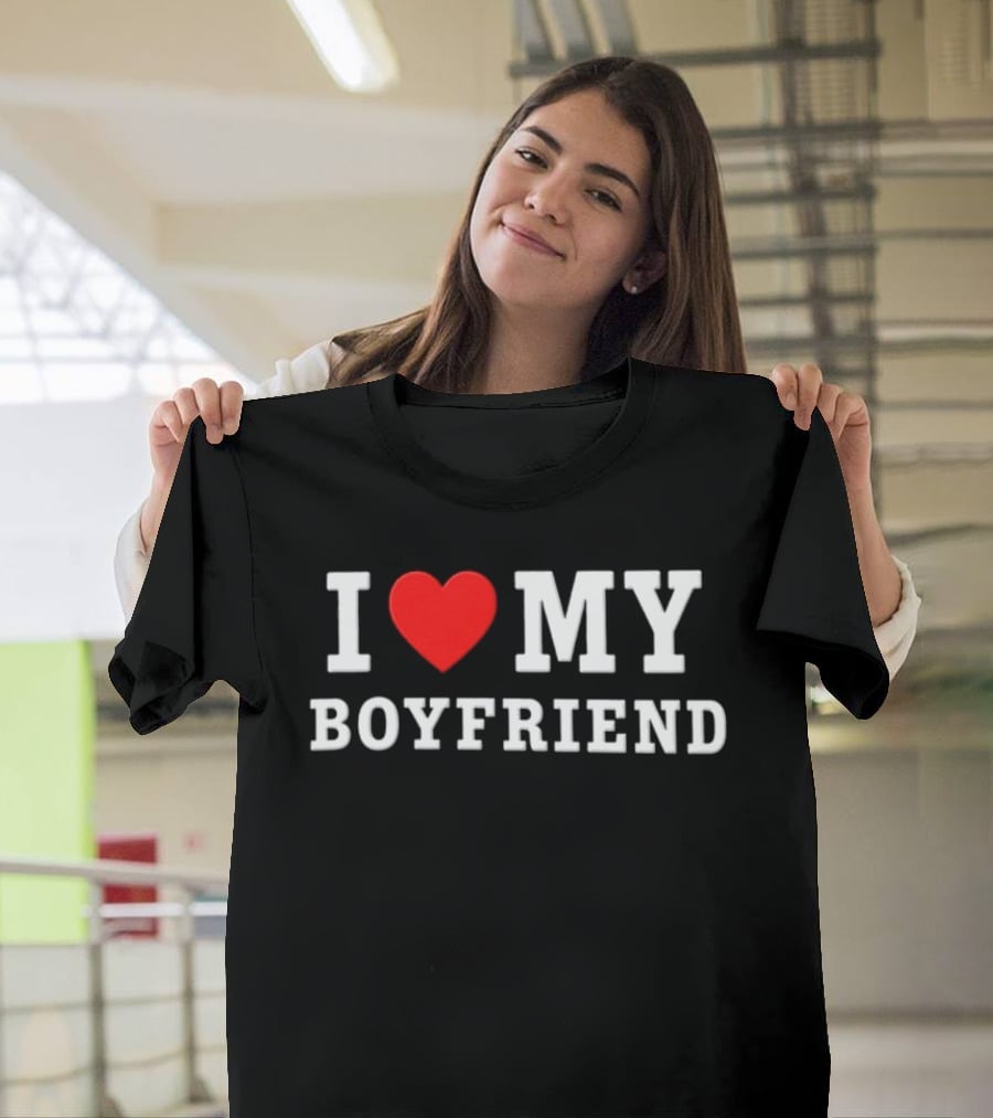 I Heart My Boyfriend Trinity Rodman T-Shirt