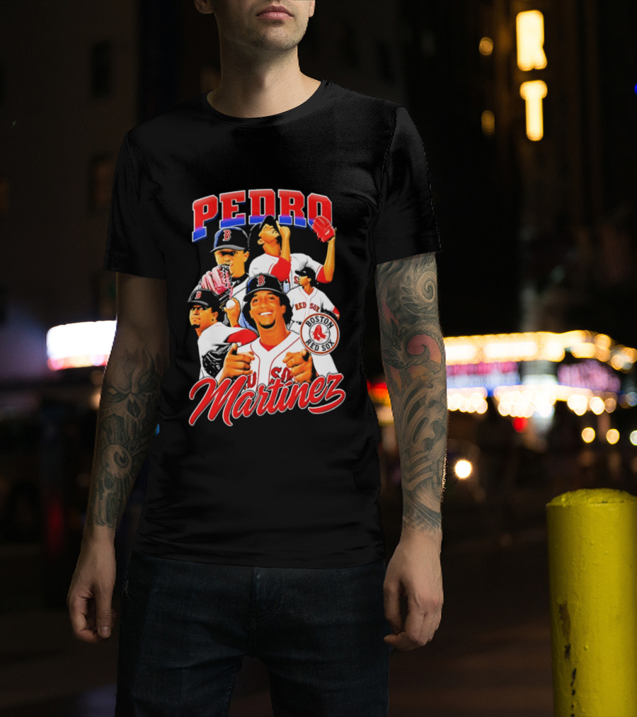Pedro Martinez Boston Red Sox MLB Legends 2026 T-Shirt