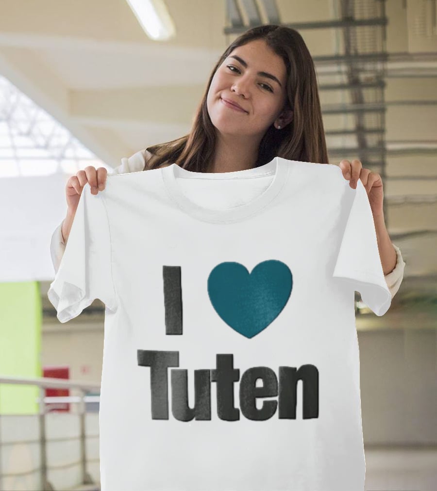I Love Tuten Heart T-Shirt