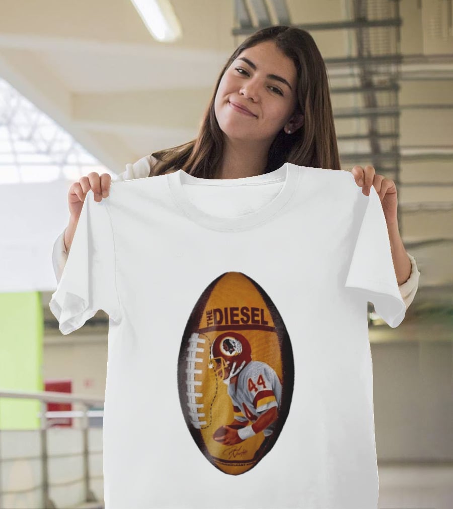 The Diesel Washington Redskins Football Vintage Memorabilia Image T-Shirt