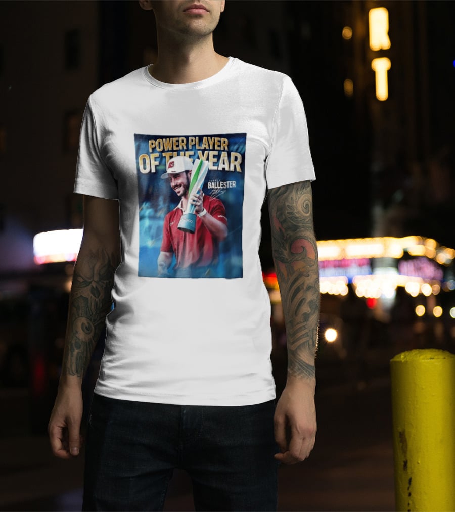 Power Player Of The Year Josele Ballester Champions Trophy Sports Celebration T-Shirt