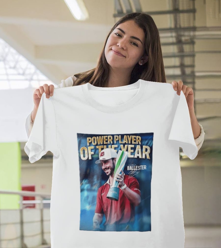 Power Player Of The Year Josele Ballester Champions Trophy Sports Celebration T-Shirt