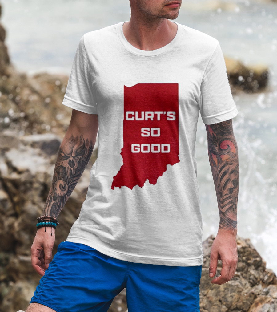 Indiana Hoosier Football Curt's So Good T-Shirt