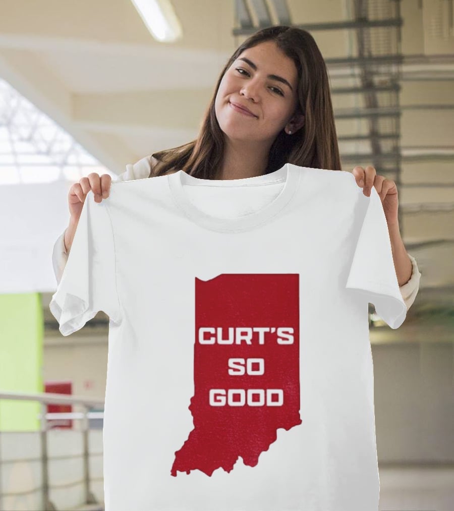 Indiana Hoosier Football Curt's So Good T-Shirt