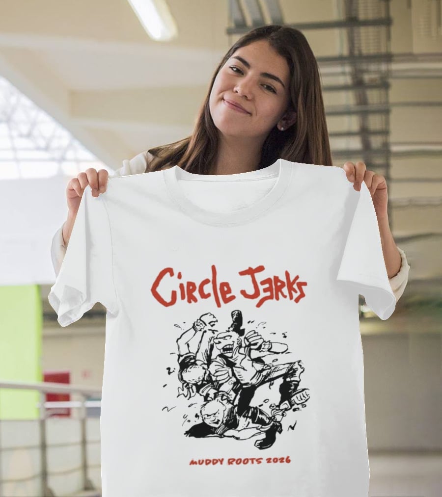 Circle Jerks Muddy Roots 2026 September Festival Exclusive T-Shirt
