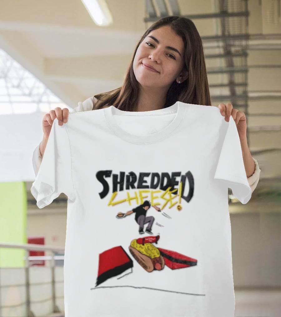 Shredded Cheese Chili Skateboard Camp Washington T-Shirt