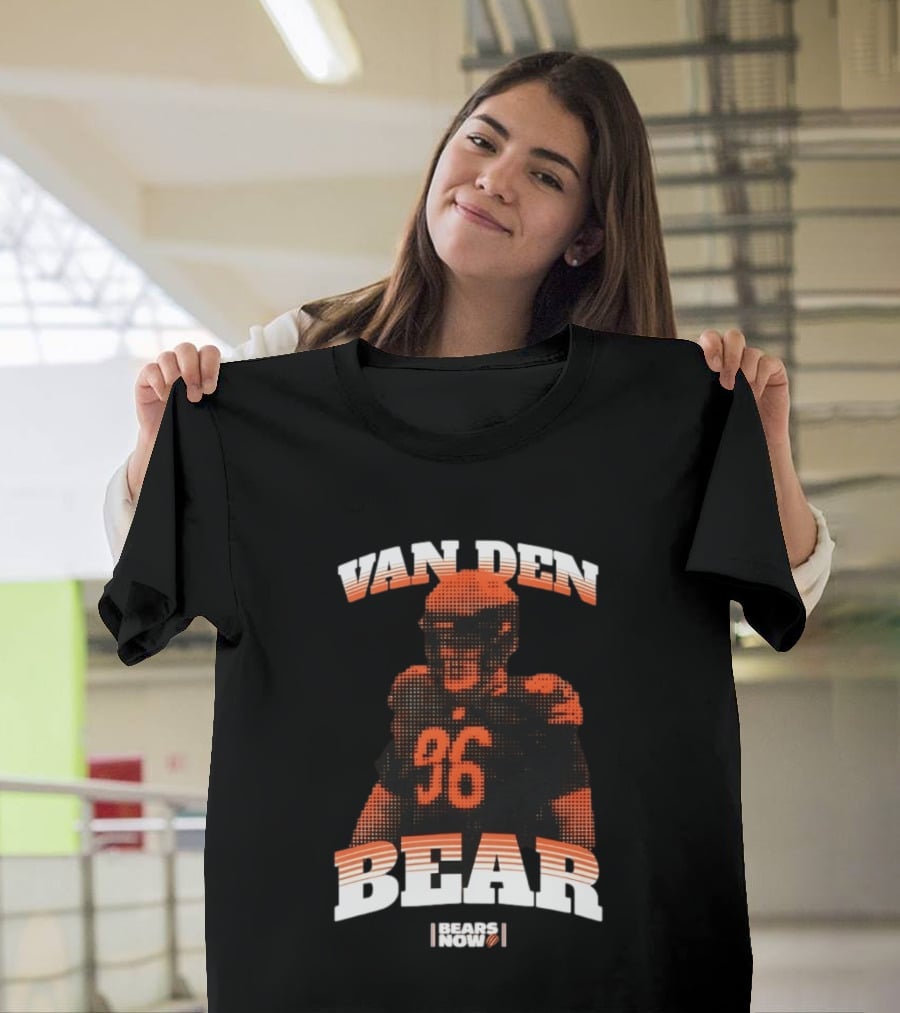 Van Den Bear Chicago Bears 36 T-Shirt