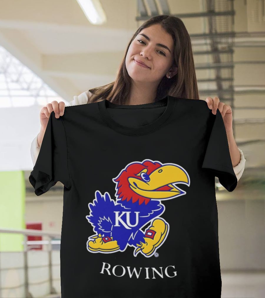 Kansas Jayhawks KU Rowing T-Shirt
