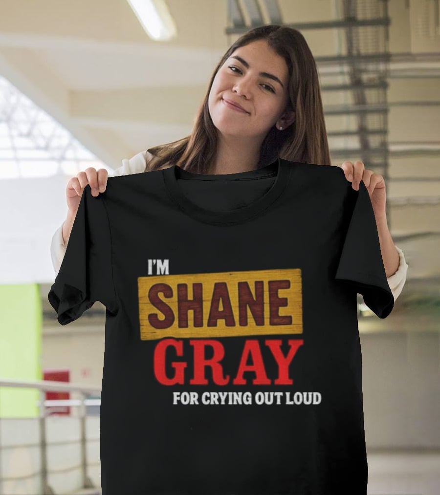I'm Shane Gray For Crying Out Loud Joe Jonas Camp Rock T-Shirt