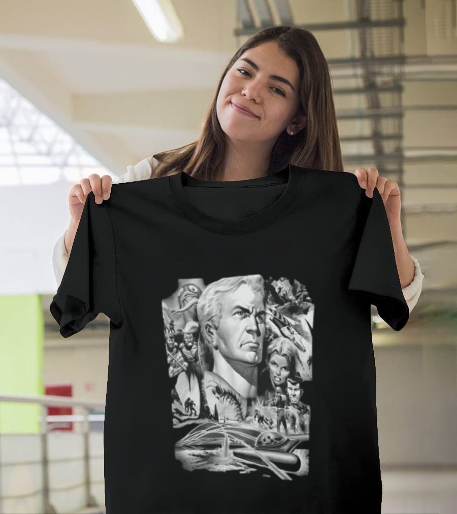 The Trigan Empire Sci Fi Adventure Comic Art Exploration T-Shirt
