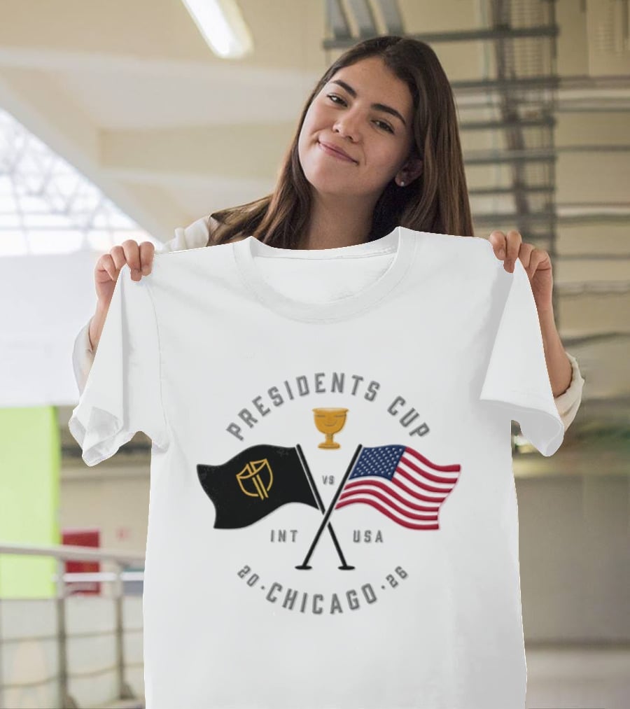Presidents Cup Int Vs USA Chicago 2026 Golf Tournament T-Shirt