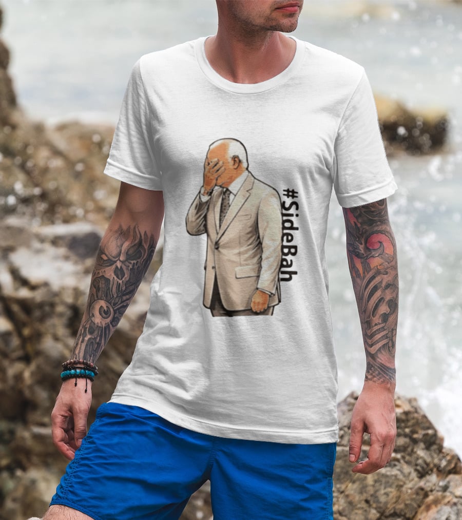 #SideBah Iconic Facepalm Suit T-Shirt