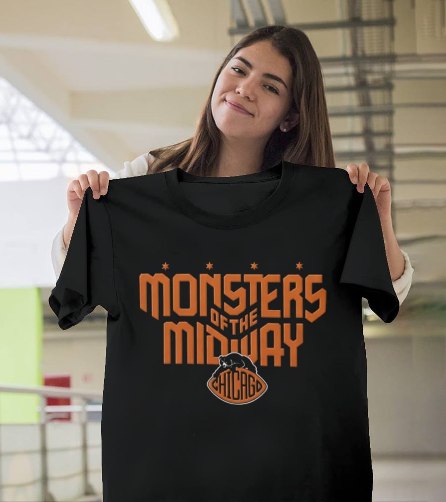 Monsters Of The Midway Chicago Bears 2026 Rivalries T-Shirt