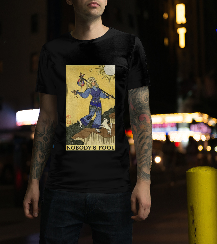 Dolly Parton Nobody's Fool Tarot Card Sun T-Shirt