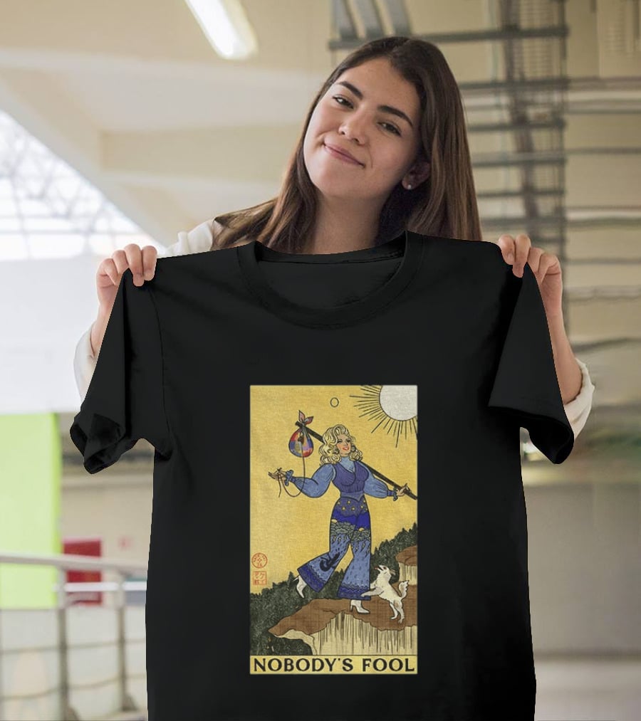 Dolly Parton Nobody's Fool Tarot Card Sun T-Shirt