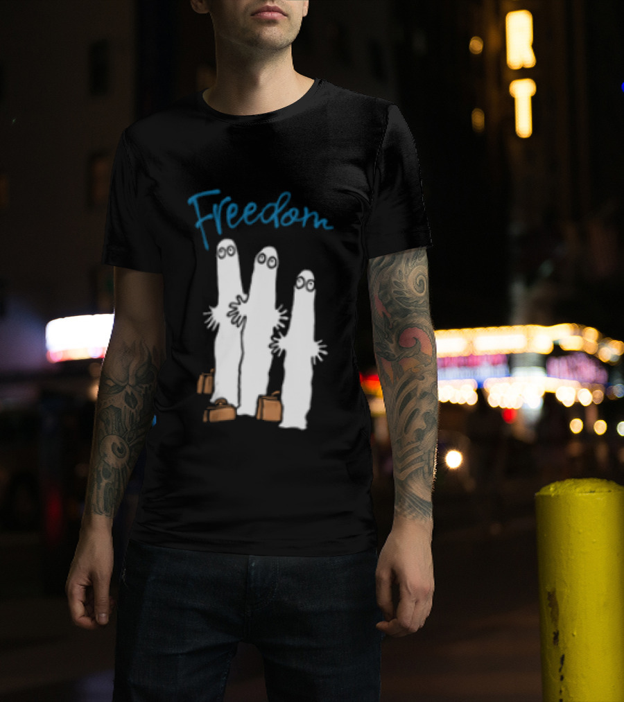 Freedom The Hattifatteners Adventure Exploration Characters T-Shirt
