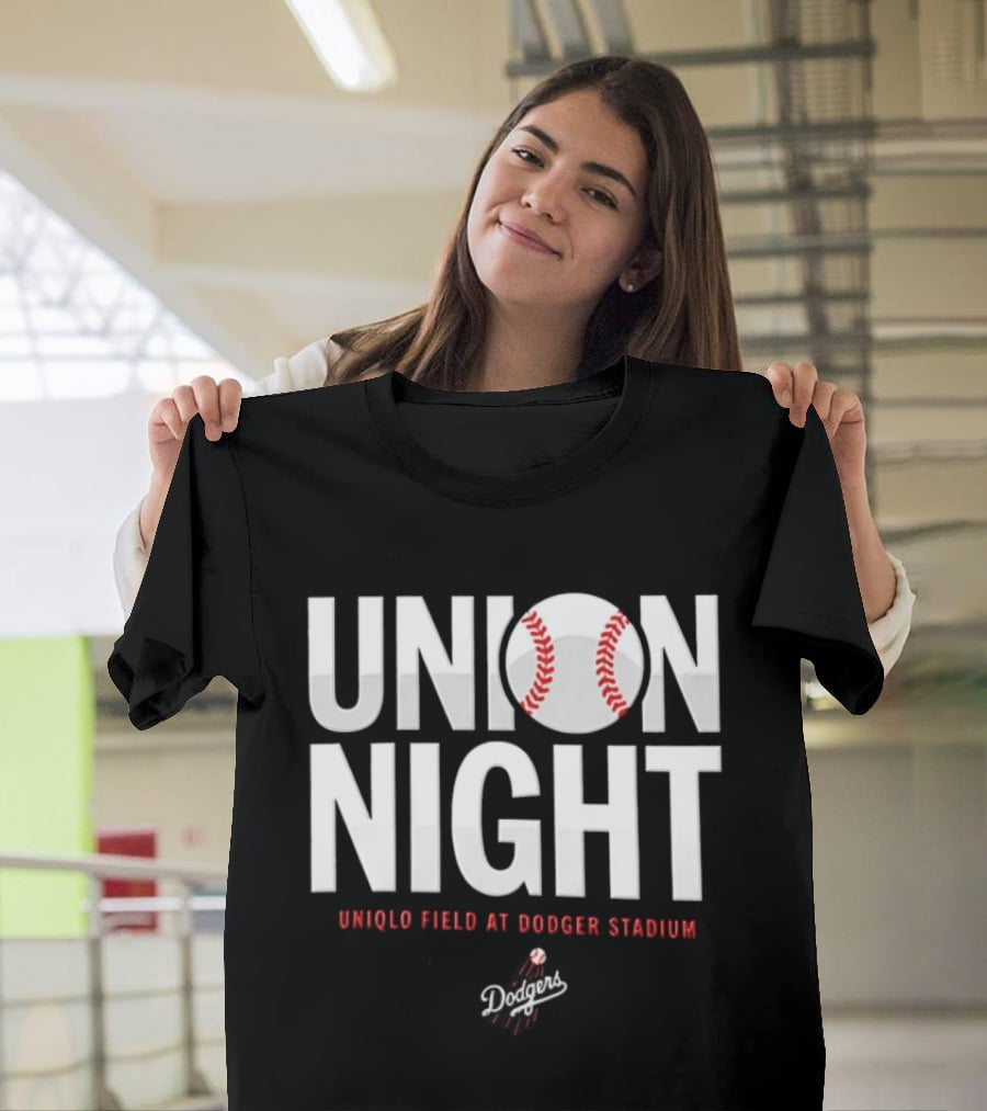 Union Night Uniqlo Field At Dodger Stadium Dodgers 2026 T-Shirt