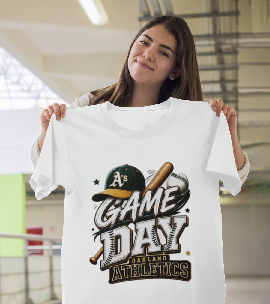 Oakland Athletics MLB Game Day A's Baseball 2026 T-Shirt