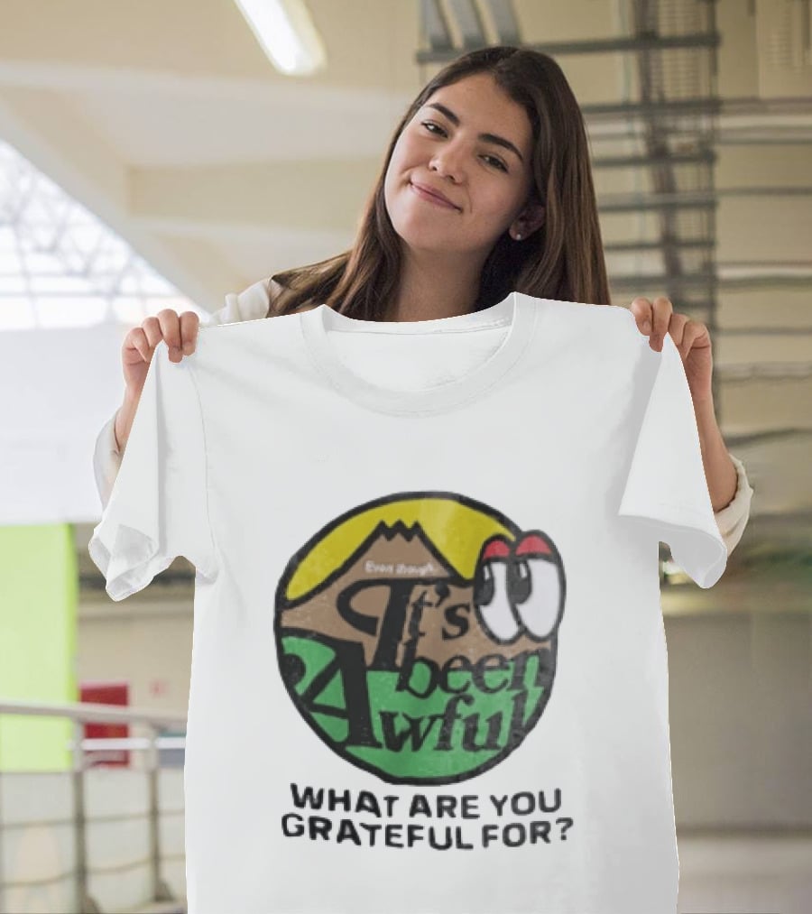 Even Though It's Been Awful What Are You Grateful For Isaiah Rashad IBA Camp T-Shirt