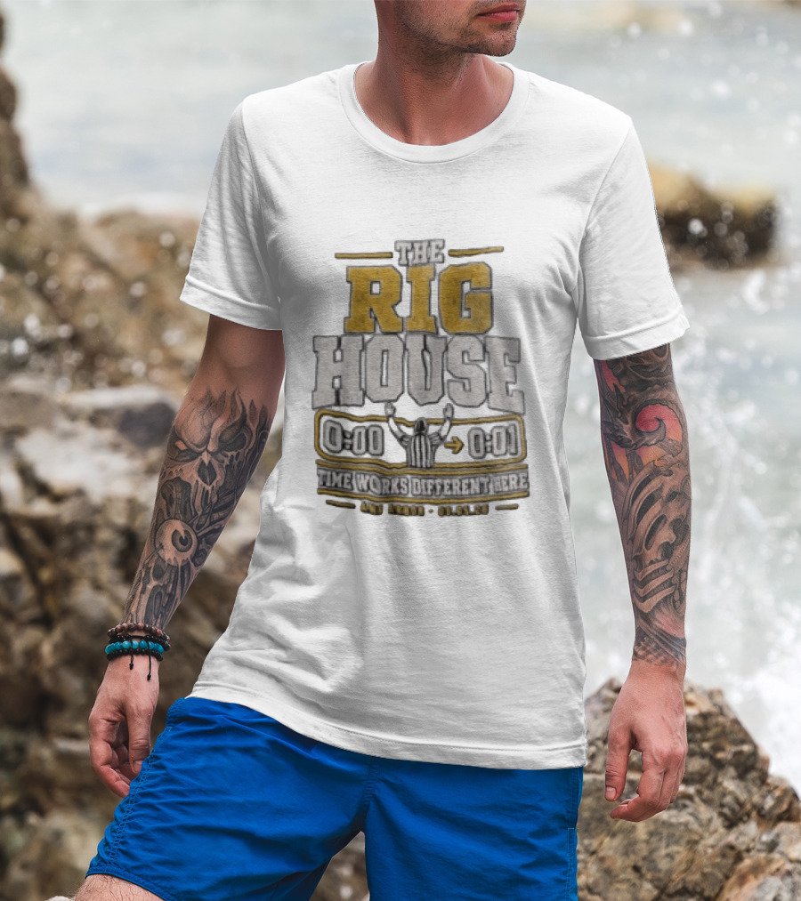 The Big House 0 00 To 0 01 Time Works Different Here Ann Arbor 09 05 26 T-Shirt