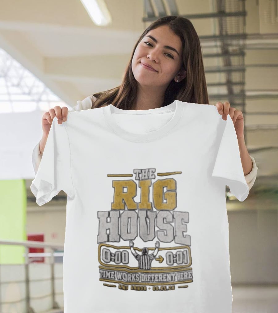 The Big House 0 00 To 0 01 Time Works Different Here Ann Arbor 09 05 26 T-Shirt