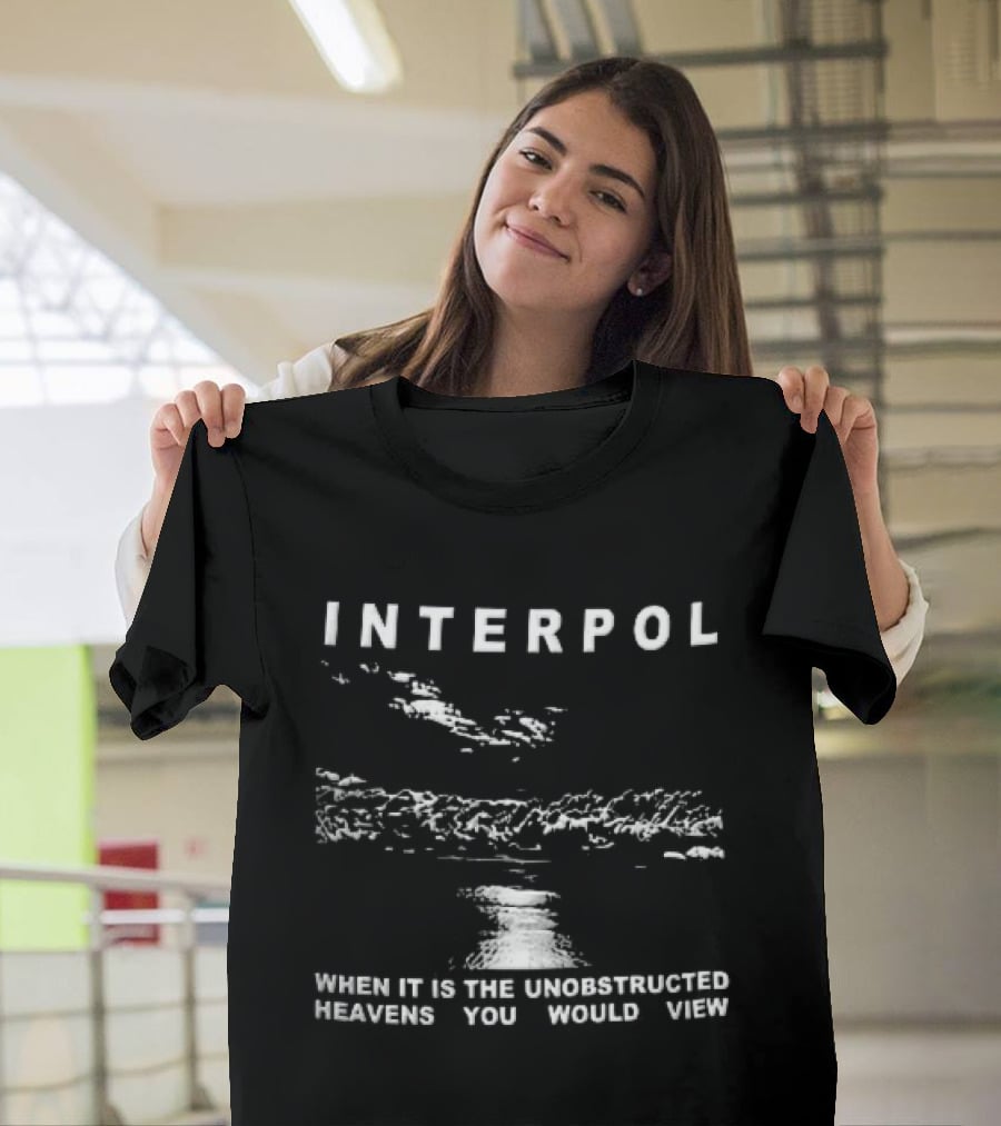 INTERPOL Thoreau World Peace Collection 2026 Beware Of The Barrenness Of A Busy Life T-Shirt