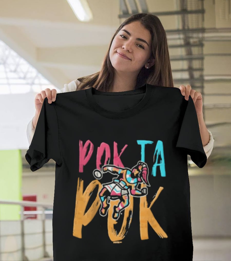 Pok Ta Pok Copa Pensacola Pensacola Blue Wahoos MiLB Baseball Playful Athletic T-Shirt