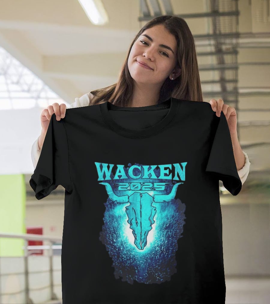 Wacken 2025 Festival Moshpit July 30 To August 2 Schleswig Holstein Germany T-Shirt