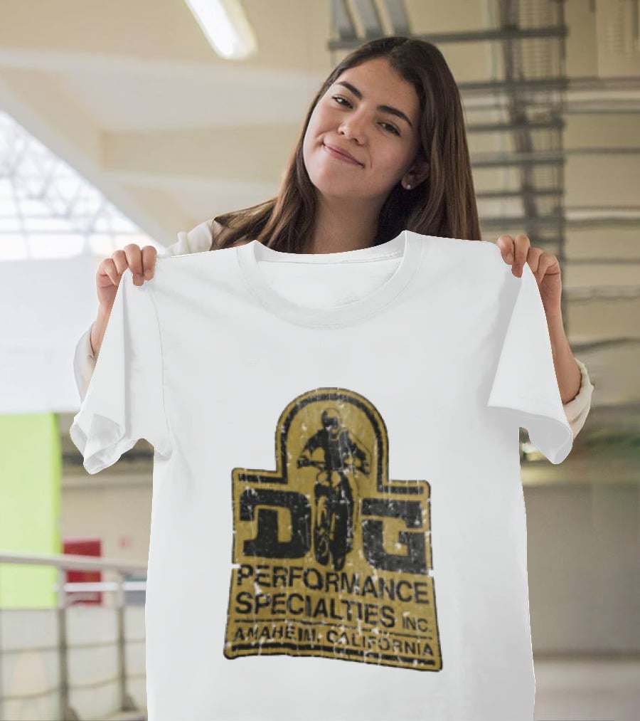 Dg Bmx 1974 Performance Specialties Inc Anaheim California T-Shirt