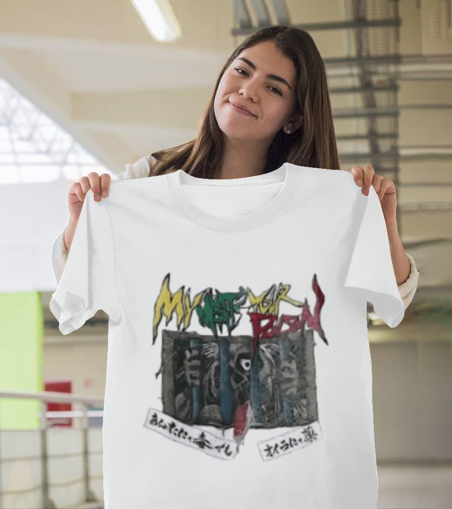 My Meat Your Poison Japanese Hardcore Kanji Anime Aesthetic T-Shirt