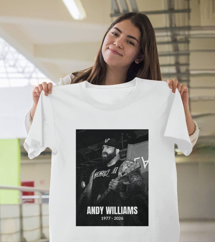 Andy Williams 1977 2026 Every Time I Die T-Shirt