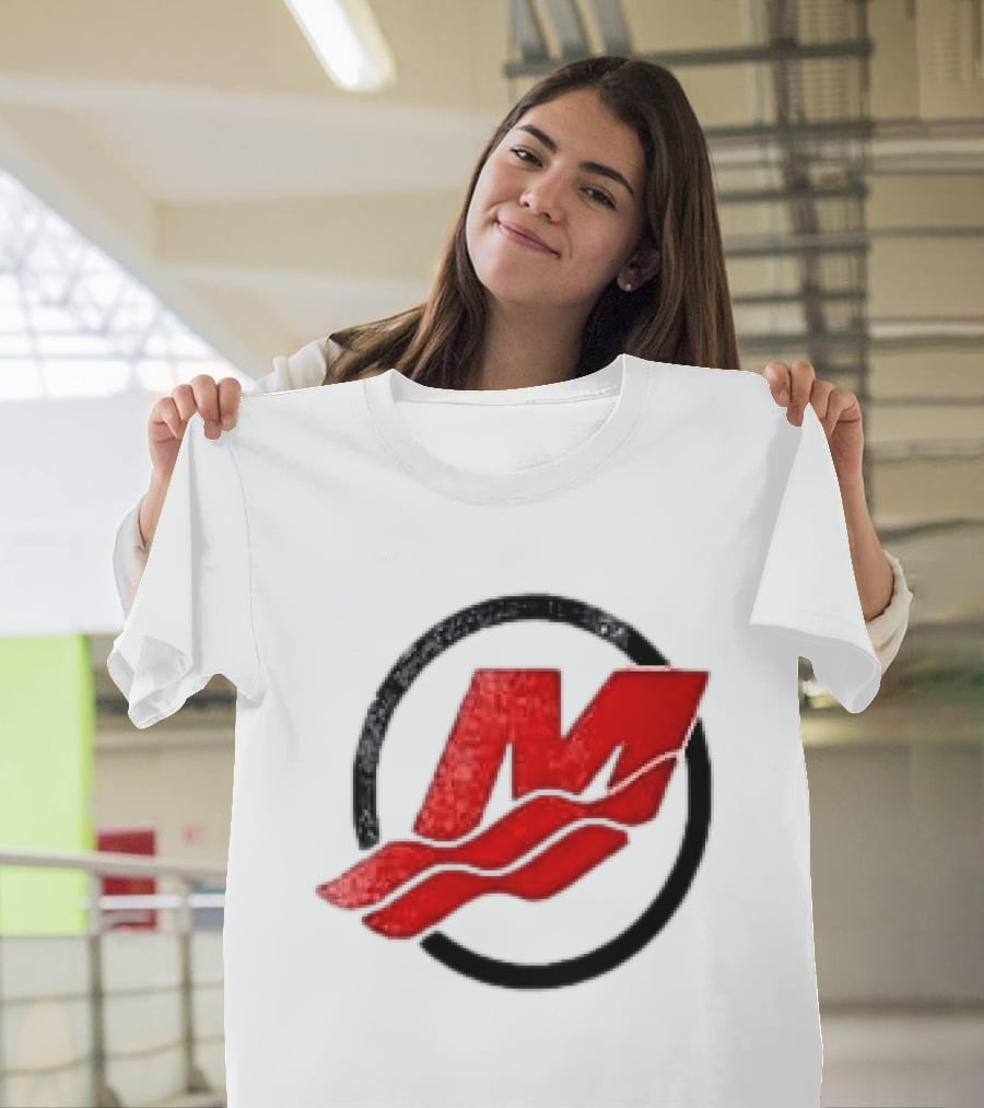 Motorsport Oversized Red M With Wave Racing T-Shirt