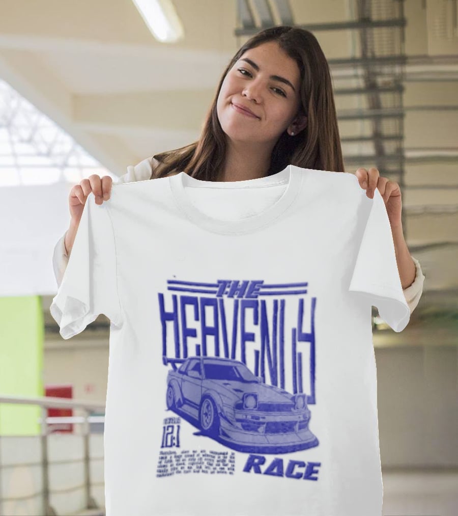 Toyota Corolla AE86 Sports Car Hebrews 12 1 Christian The Heavenly Race T-Shirt