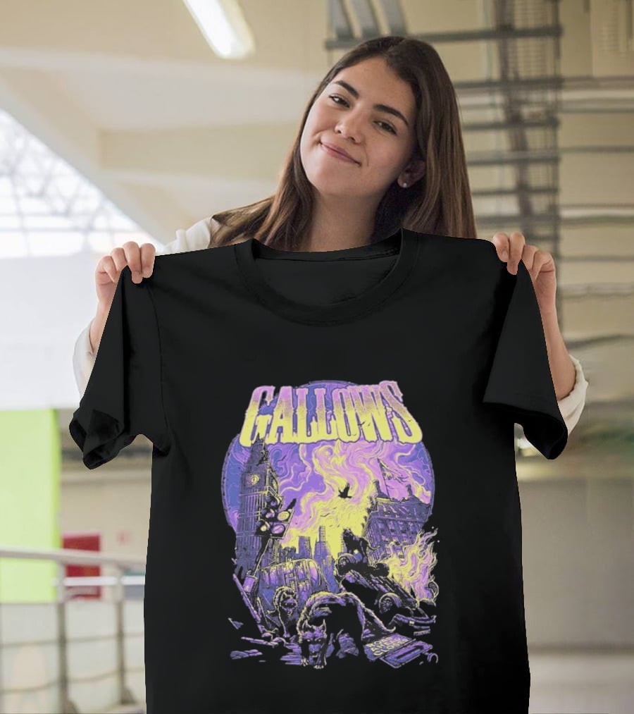Gallows Orchestra Of Wolves Big Ben Chaos By Dan Mumford T-Shirt