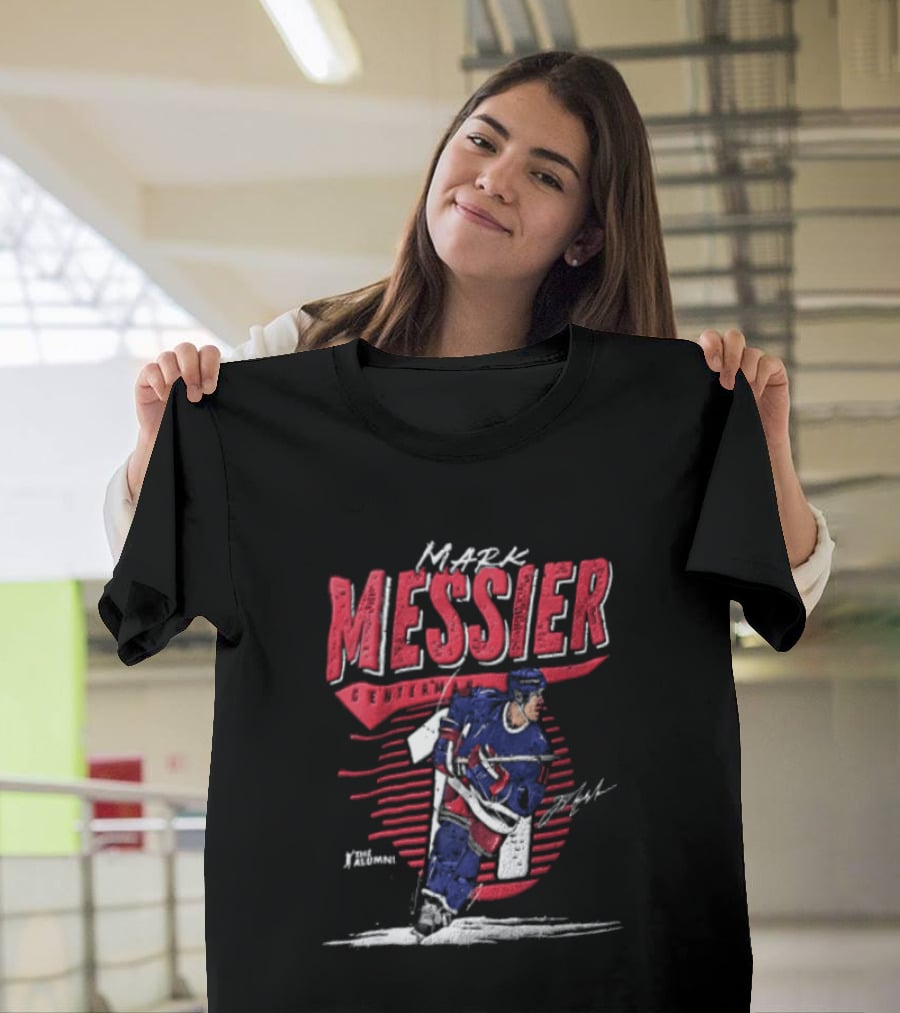 Mark Messier New York Rangers Hockey NHL Player T-Shirt