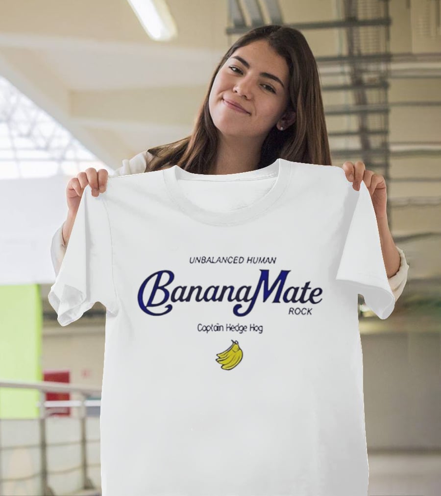 Unbalanced Human BananaMate Captain Hedge Hog Rock T-Shirt