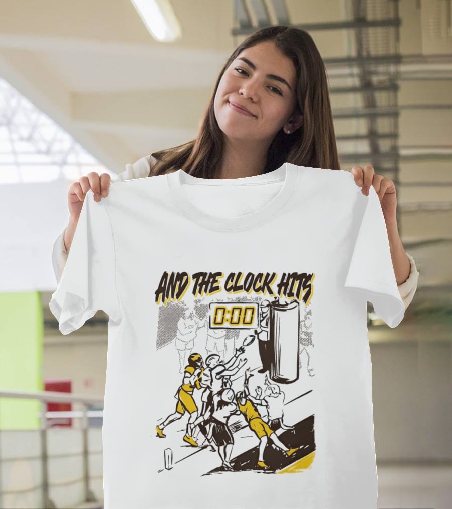 Western Michigan Broncos And The Hits 0 00 WSU Vs Michigan Sports Moment T-Shirt