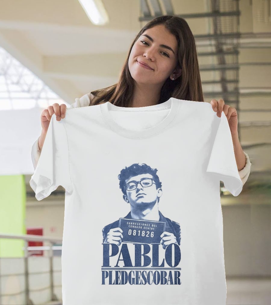 Pablo Pledgescobar Correcciones Del Condado Centre 081826 T-Shirt