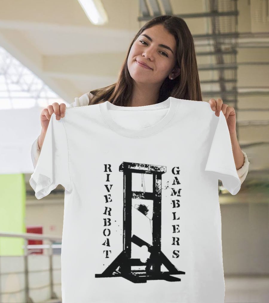 Riverboat Gamblers Guillotine Execution T-Shirt