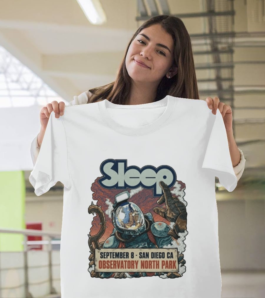 Sleep Sep 8 2026 Observatory North Park In San Diego California T-Shirt