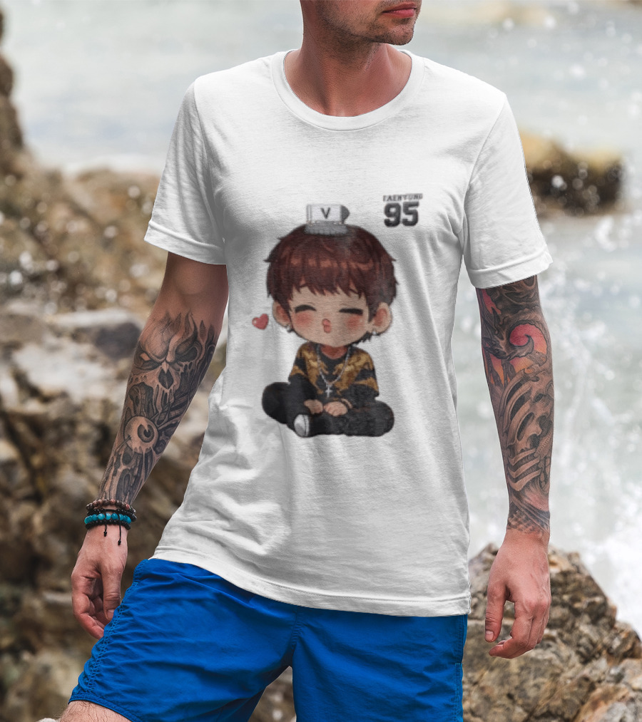 Taehyung V BTS 95 Kawaii Chibi T-Shirt