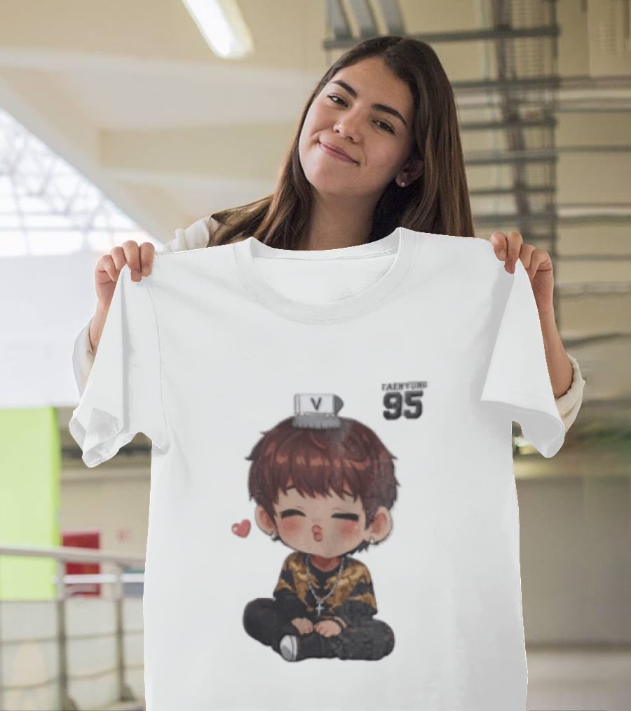 Taehyung V BTS 95 Kawaii Chibi T-Shirt