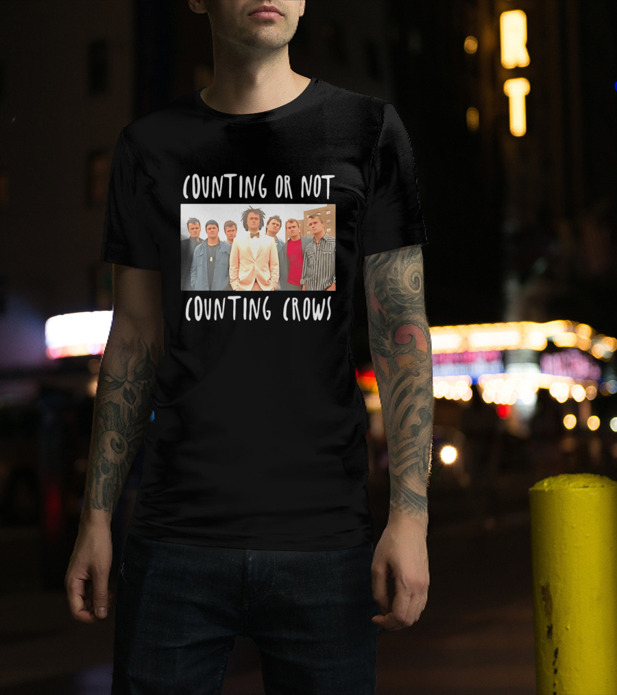 Counting Or Not Counting Crows Band T-Shirt