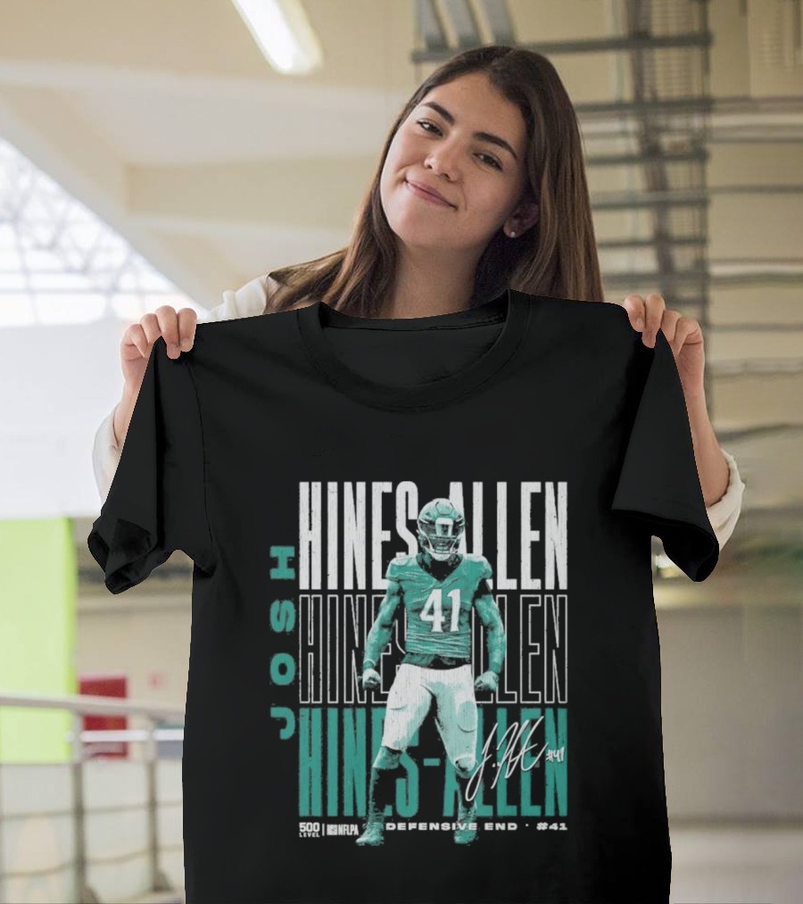 Josh Hines Allen 41 Jacksonville Football Repeat T-Shirt