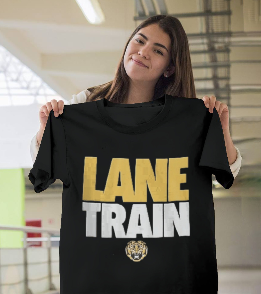 LSU Tigers NCAA Lane Train With Fierce Tiger T-Shirt